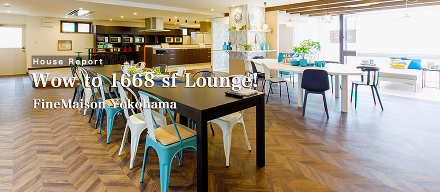 Wow to 1668 square feet Spacious Lounge ! : 【FineMaison Yokohama】